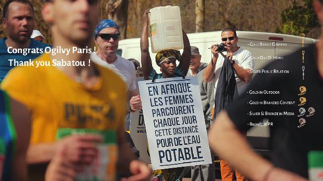 Water for africa « Marathon walker »